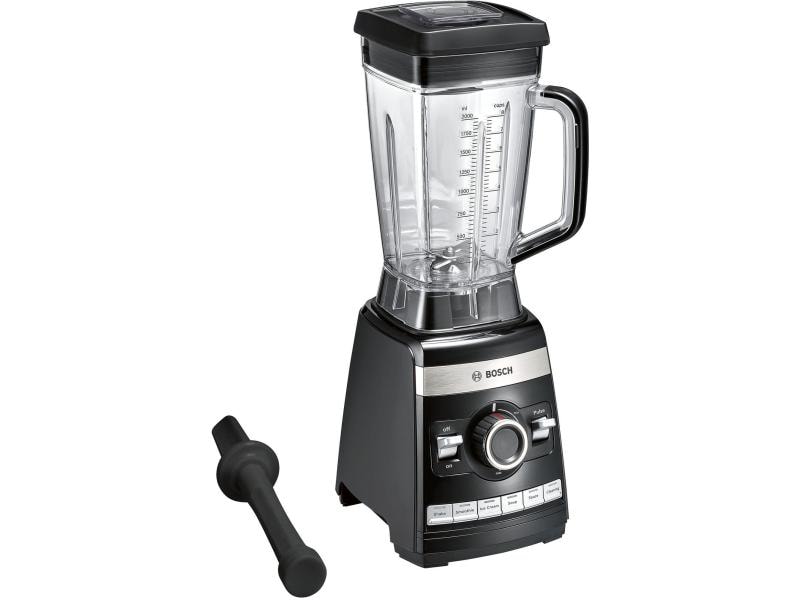 Bosch Standmixer MMBH6P6BDE Schwarz Smoothies, Shakes und Suppen in sekundenschnelle
