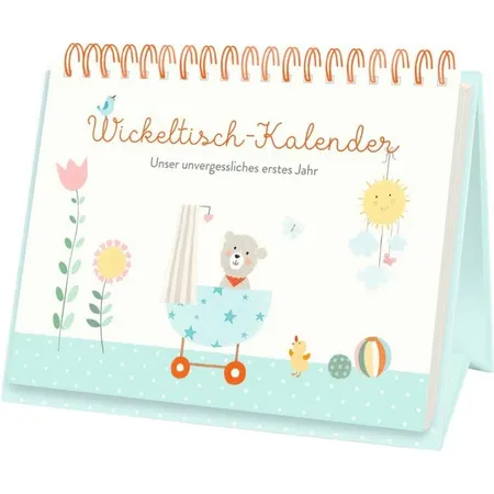 Coppenrath Verlag Wickeltisch-Kalender - Unser unvergessliches erstes Jahr