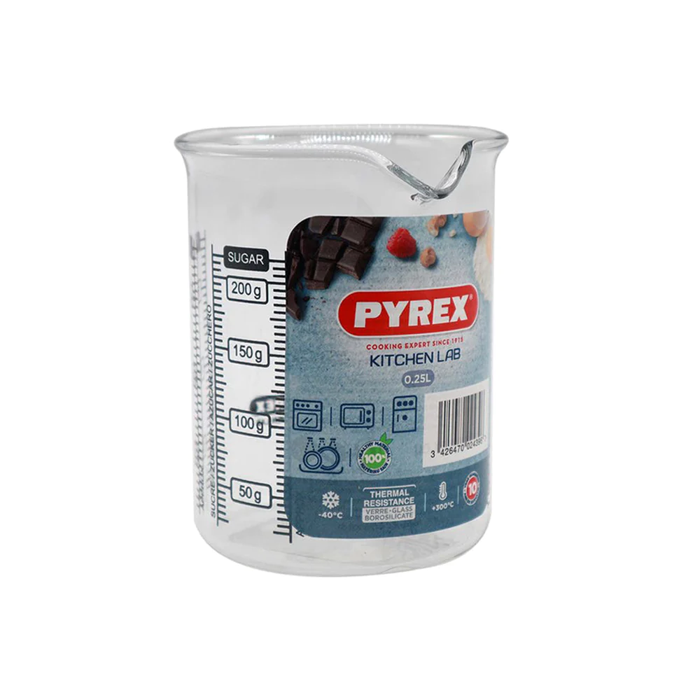 Verre doseur Kitchen Lab 0,25 l Pyrex