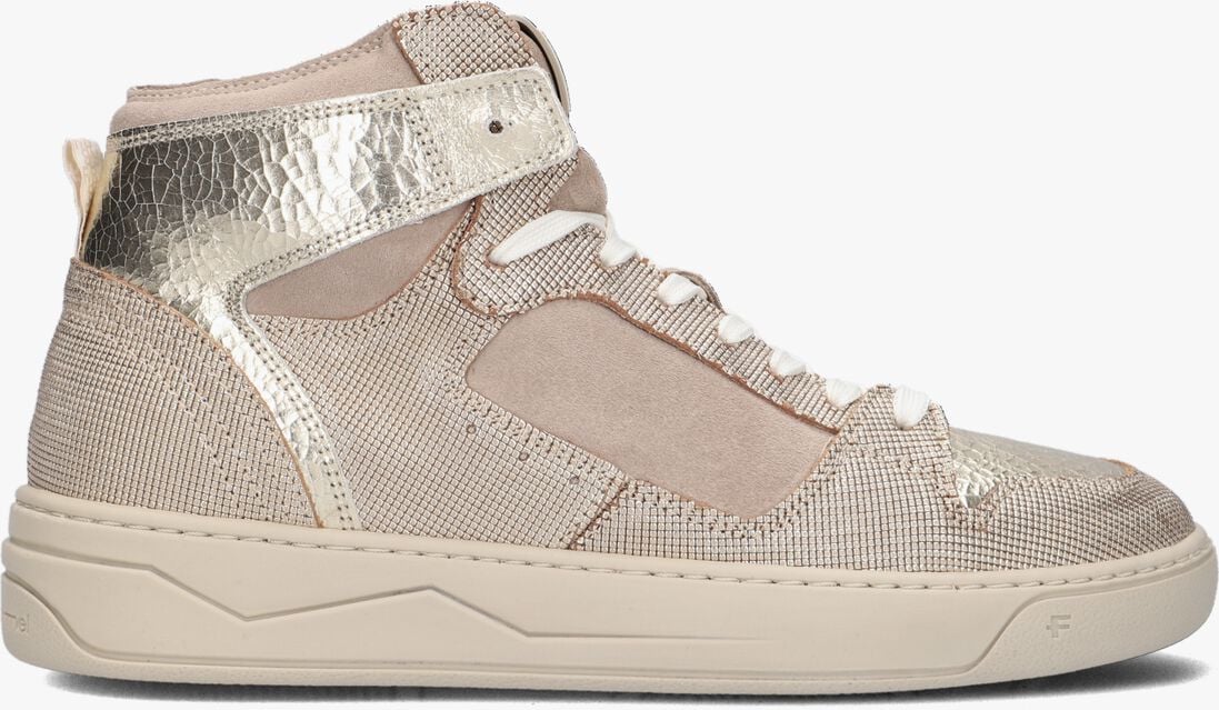 FLORIS VAN BOMMEL gouden floris van bommel hoge sneaker sfw-10077