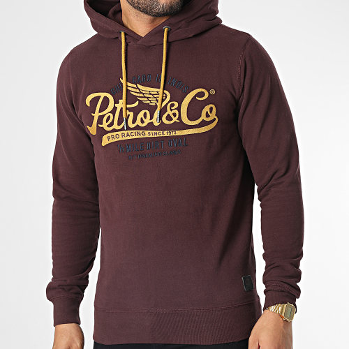 Sweat Capuche 353 Bordeaux
