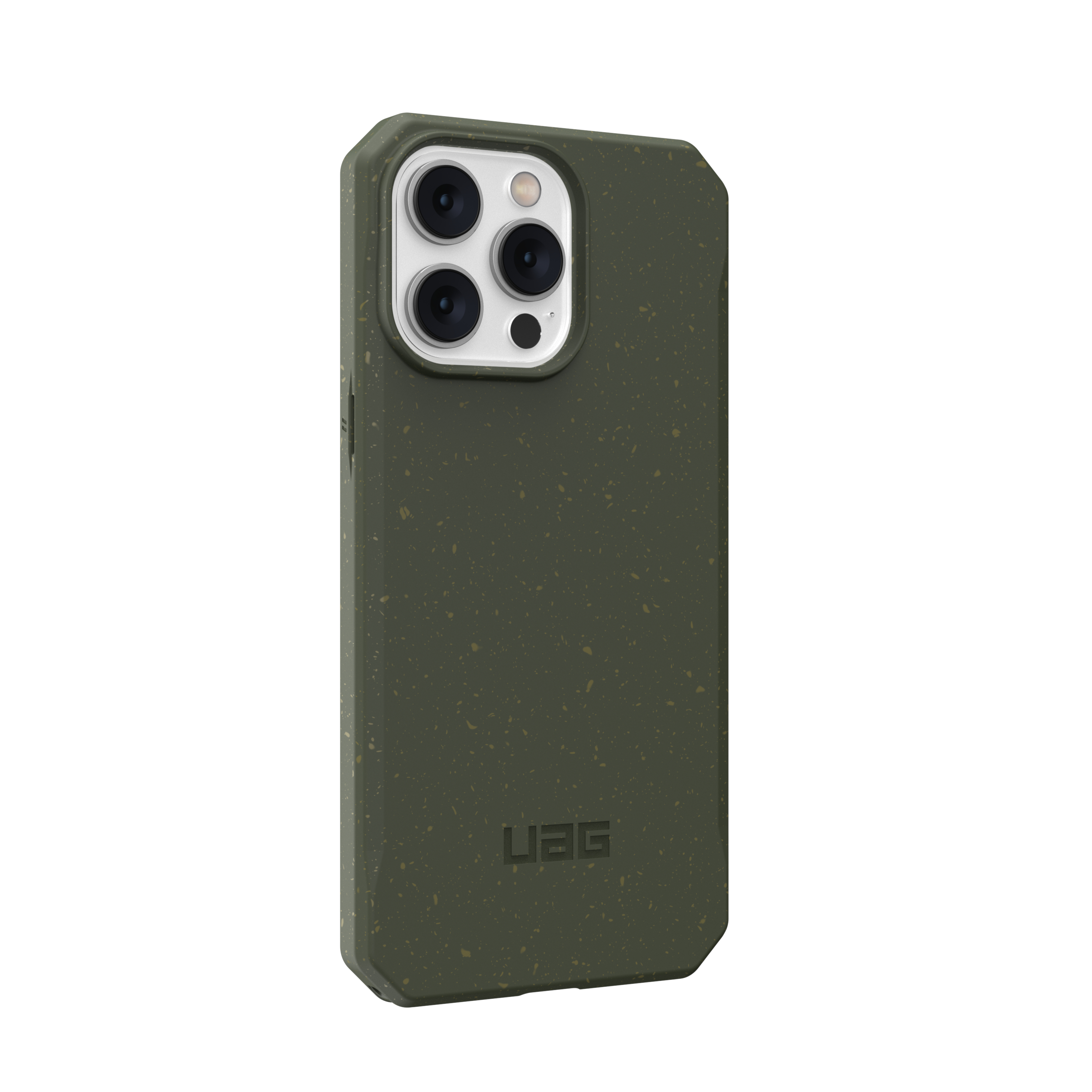 iPhone 14 Pro Max Bio Gummi Schutzhülle Outback Eco Friendly Nachhaltig Kompostierbar (114075117272) - Olive Drab