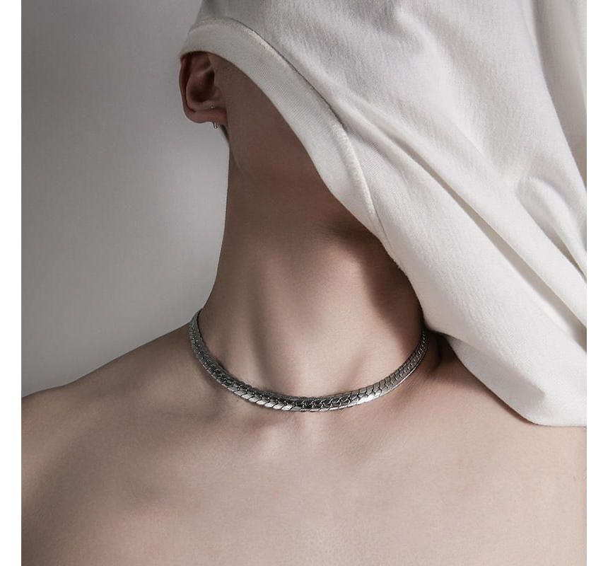 Lilafey - Slangenketting