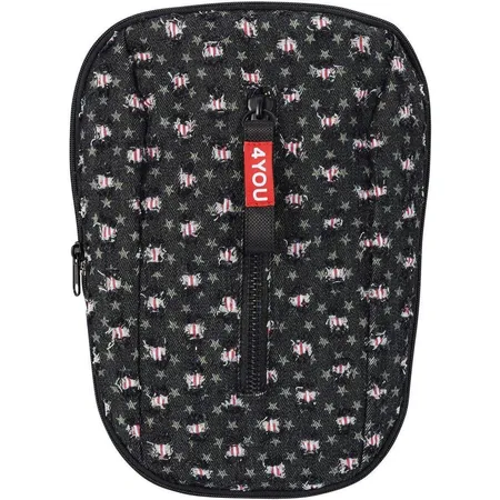 4YOU Frontflap für Rucksack 4YOU CHANGE 11 Rot weiß schwarz