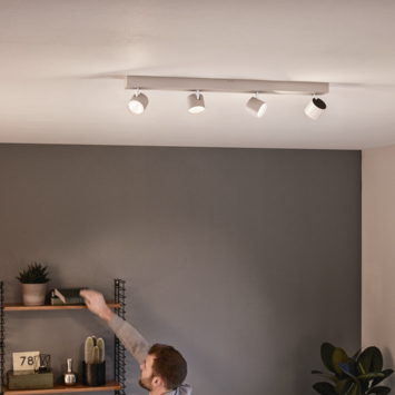 Philips Opbouwspot MyLiving Star LED Wit 4 x 4.5W