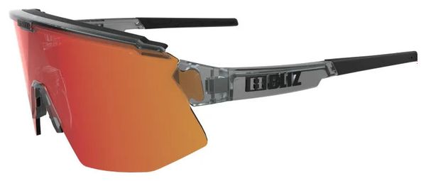 Lunettes Bliz Breeze Transparent Noir/Rouge