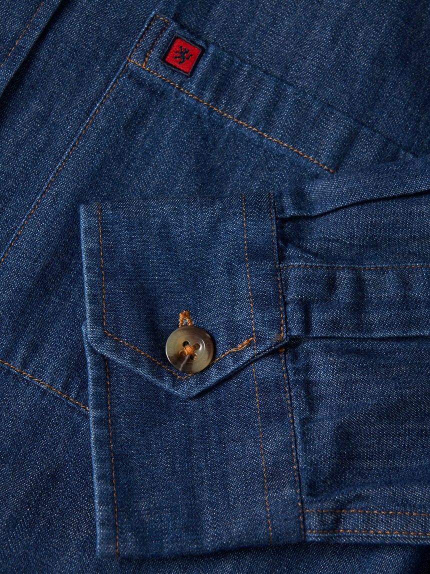 Camisa denim regular fit