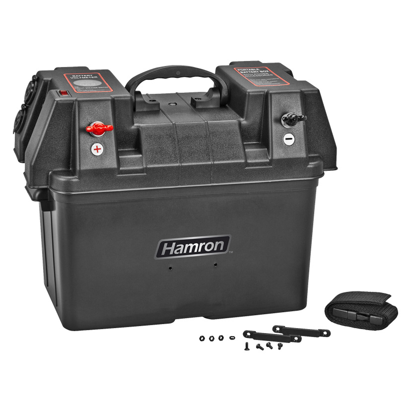 Batteriboks med USB-uttak 12 V