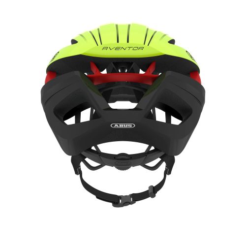 Abus Aventor neon/sort cykelhjelm