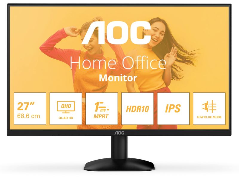 AOC Monitor Q27B35E 27-Zoll-Monitor mit QHD-Auflösung