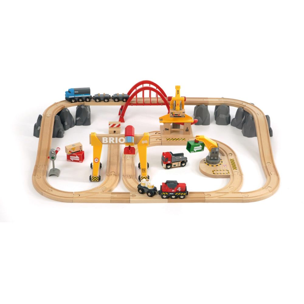 Køb BRIO® 33097 Togbane I Plastkasse, 50 Dele