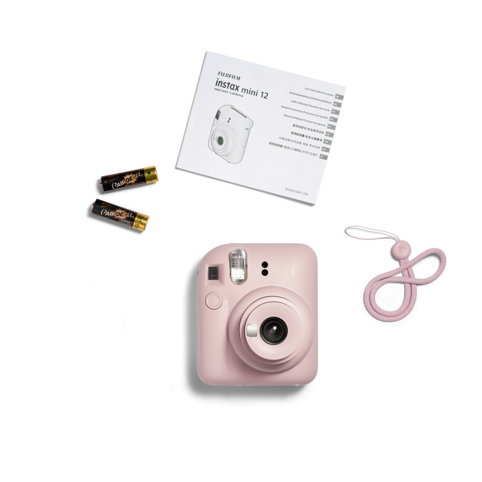 Fuji - Instax Mini 12 Instant Camera - Blossom Pink