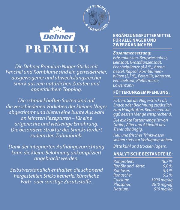 Dehner Premium Nager-Sticks getreidefrei, 3 x