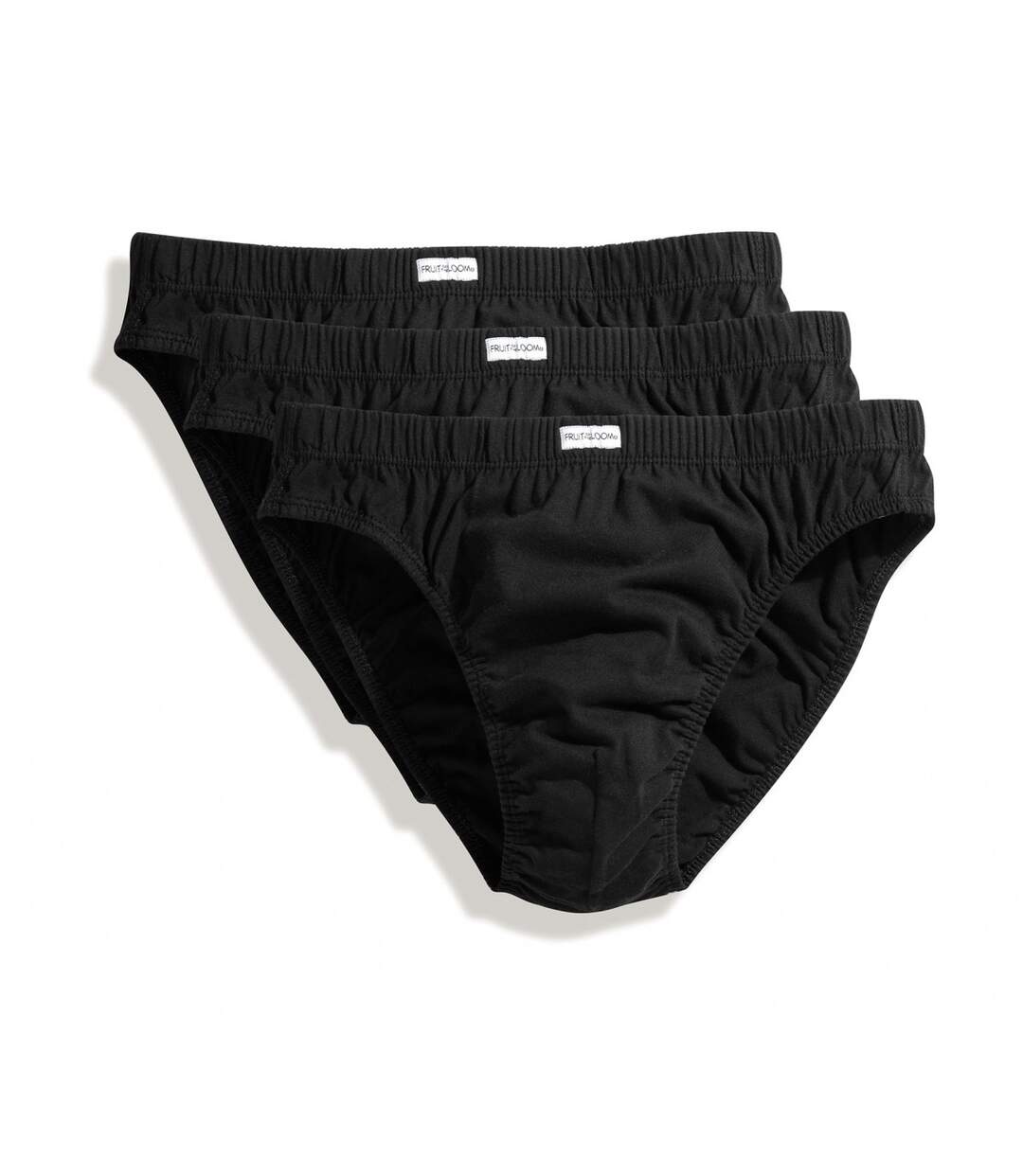 Lot 3 slips Homme - coton - noir - trio Pack 67-012-6