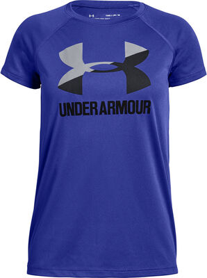 Under Armour Big Logo Tee Solid SS Treningsgenser, Purple
