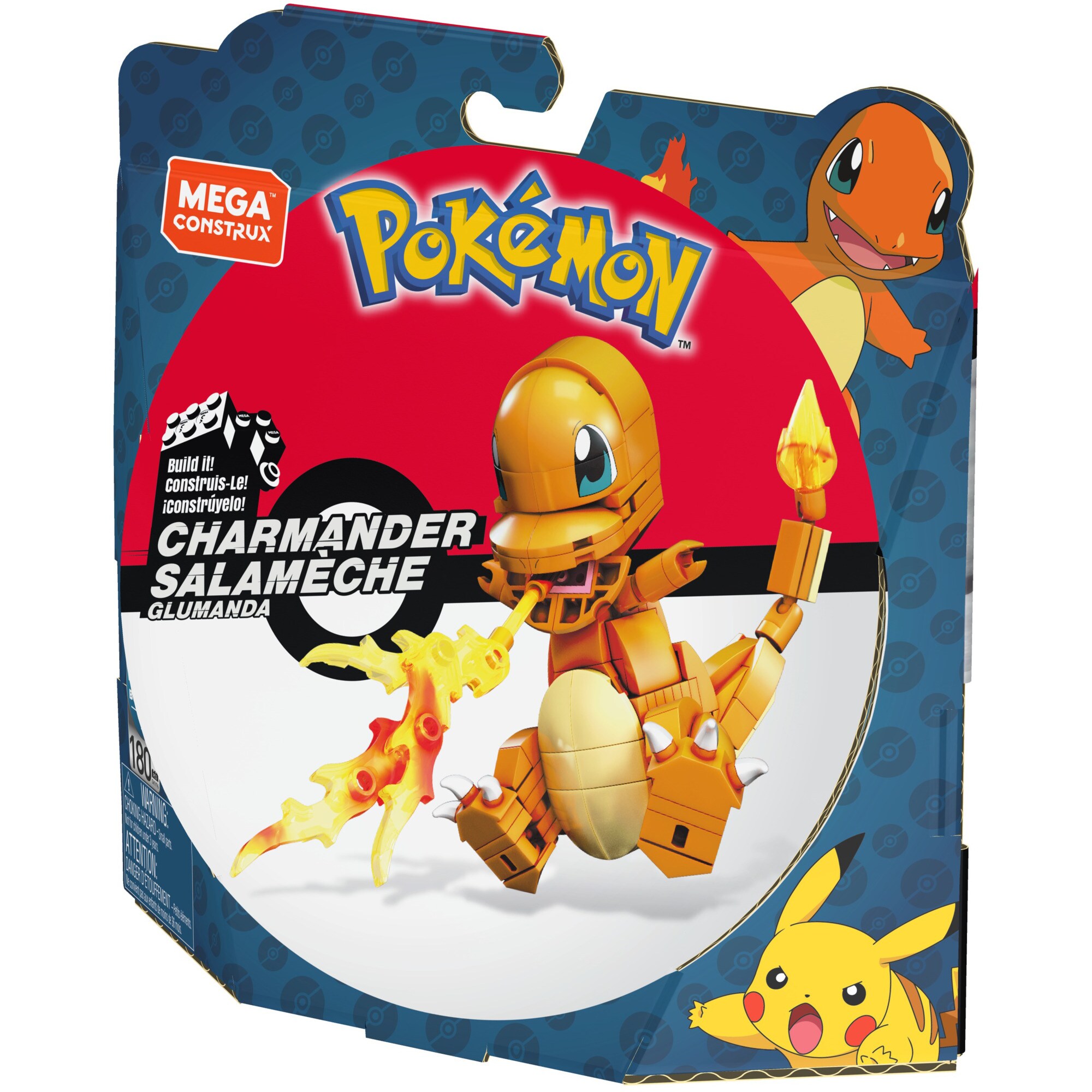 Mattel Konstruktionsspielzeug Pokémon Charmander