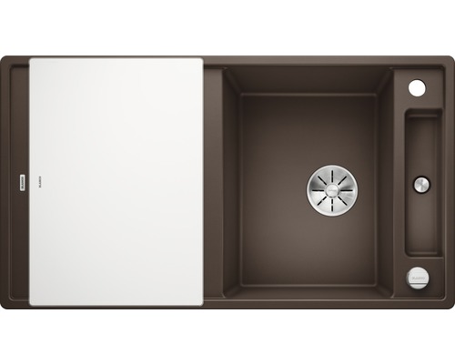 Blanco AXIA III 5 S spoelbak 915 x 510 mm cafékleur zonder multifunctionele bak 523224
