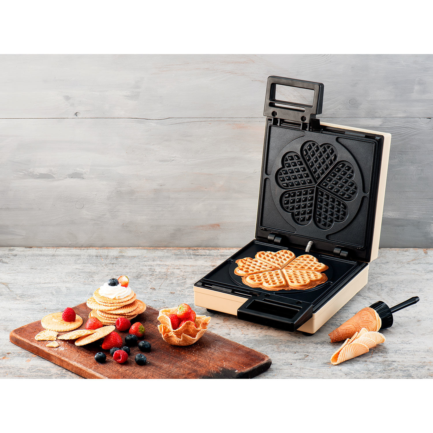 Trisa Brezel- und Waffeleisen 1000 W
