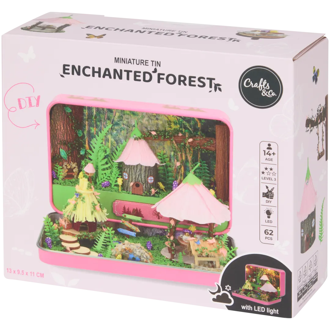 Kit créatif modèle réduit dans une boîte Crafts & Co