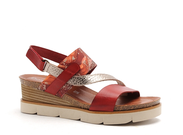 Dorking nu pieds talons femme d8786txelv rouge
