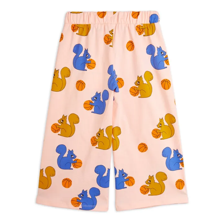 Mini Rodini Pantalon Ecureuil Coton Bio | Rose pâle
