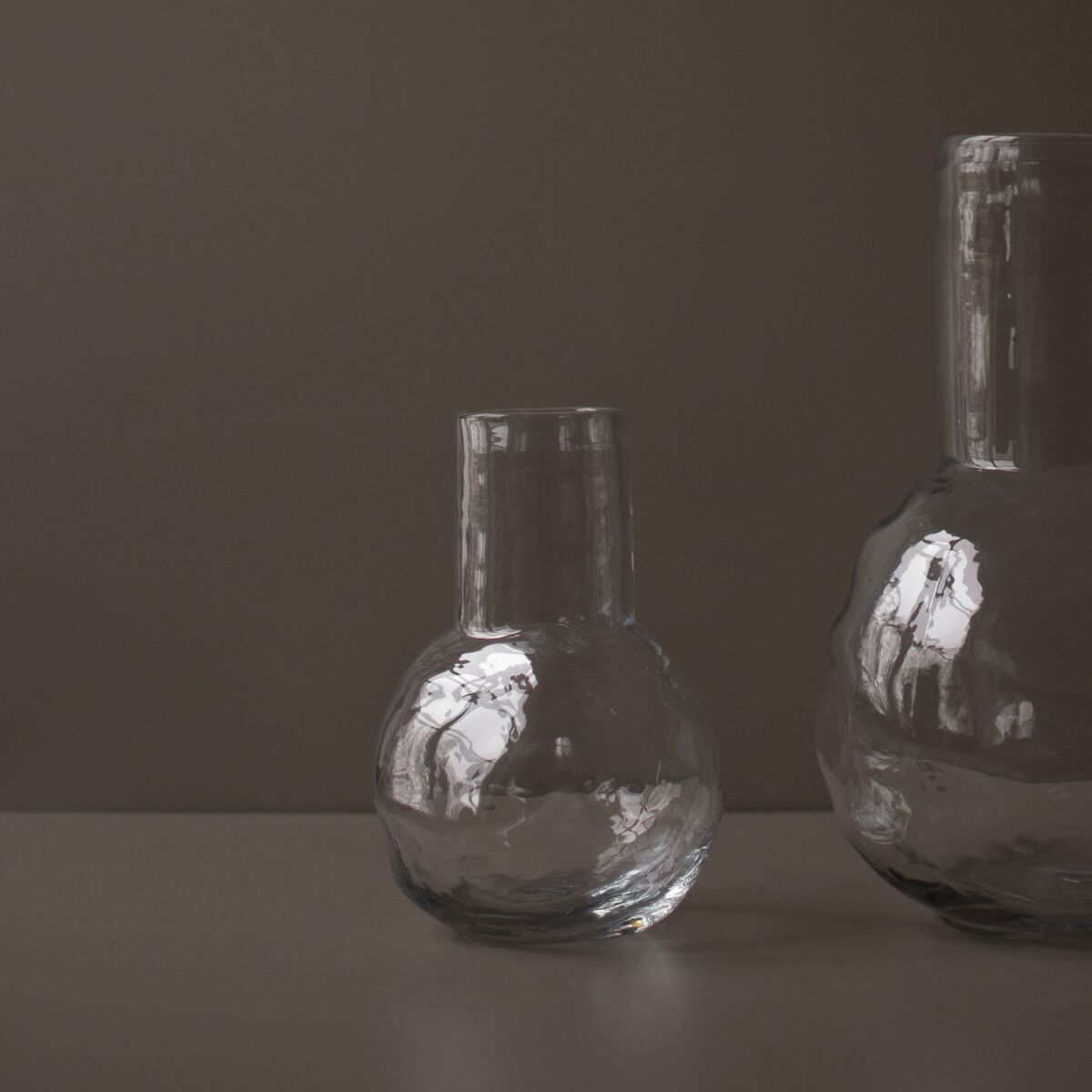 Bunch Small vase, 7x20 cm, clear