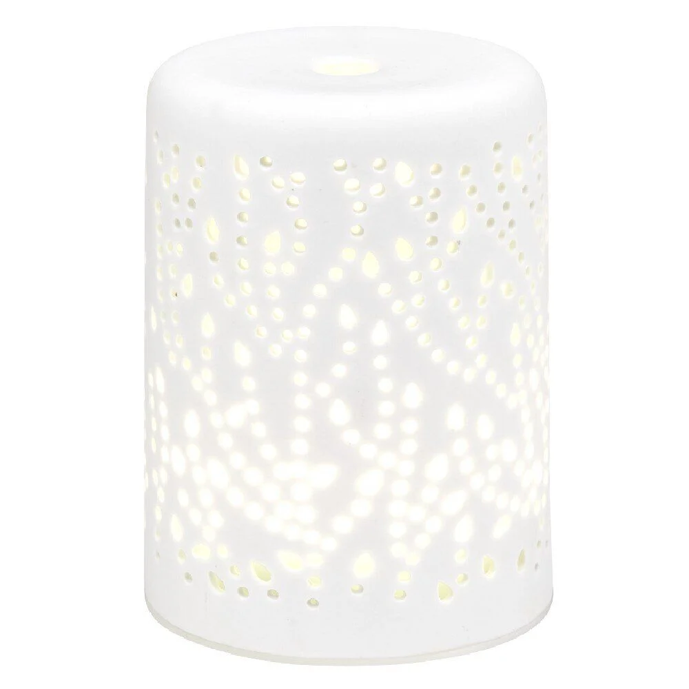 Coffret diffuseur huiles essentielles céramique blanc