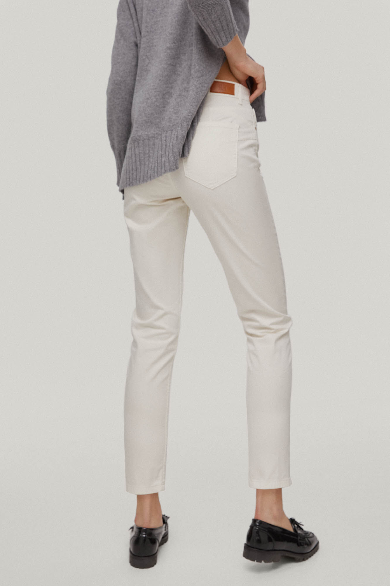 Calça push-up de cetim - Raw