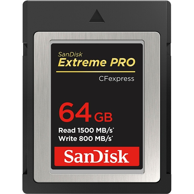 Carte XQD / CF Express Sandisk CARTE EXTREME PRO SANDISK CF EXPRESS TYPE B 64 GB