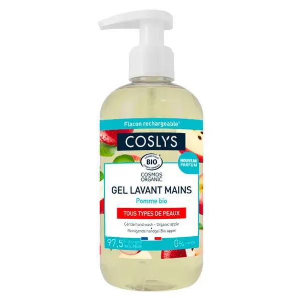 Gel de limpeza para mãos Coslys Organic Apple 300ml
