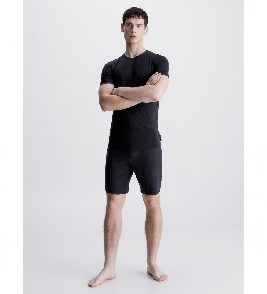 Calvin Klein Shorts de pijama Ultra Soft preto