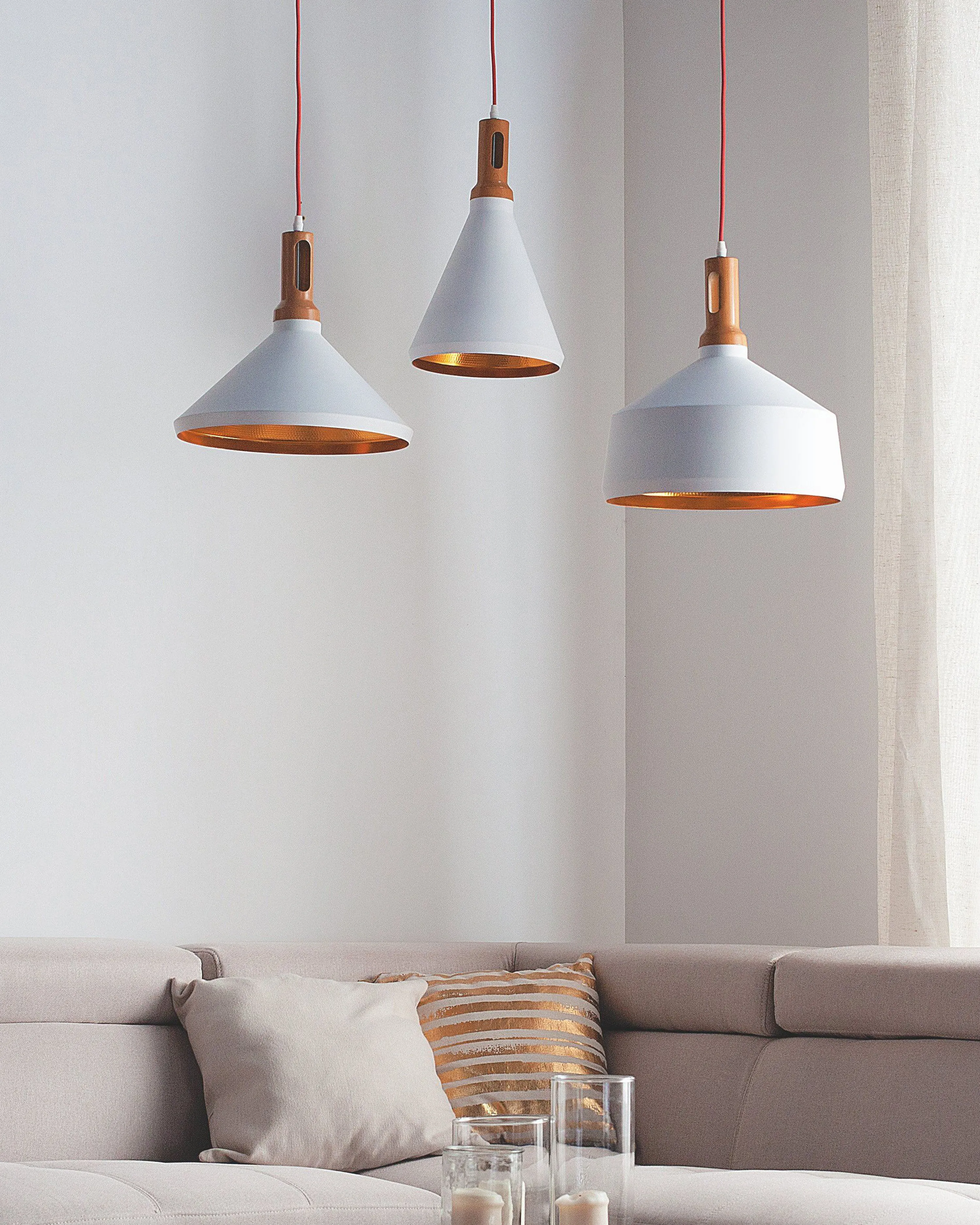 Hanglamp MACKENZIE Metaal Wit