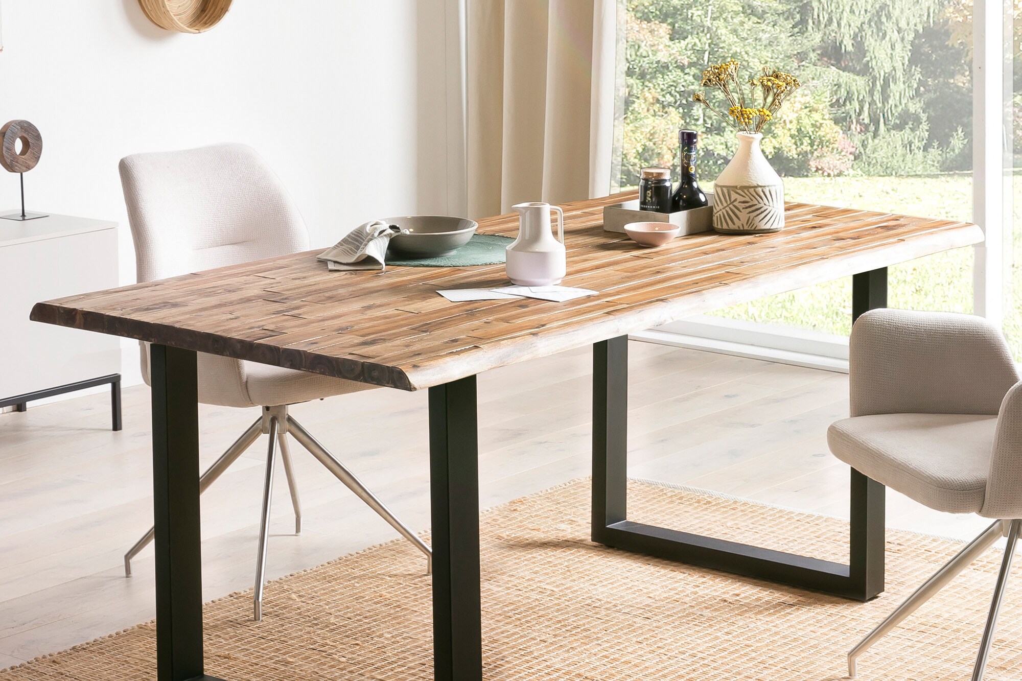Esstisch 160x90 cm Esszimmertisch Küchentisch Tisch Holztisch