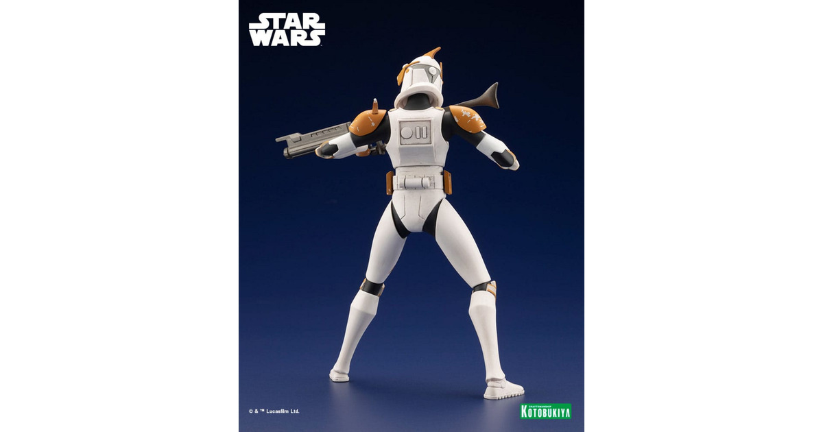 Star Wars The Clone Wars ARTFX Statue 1/10 Commander Cody 17 cm Speelfiguur