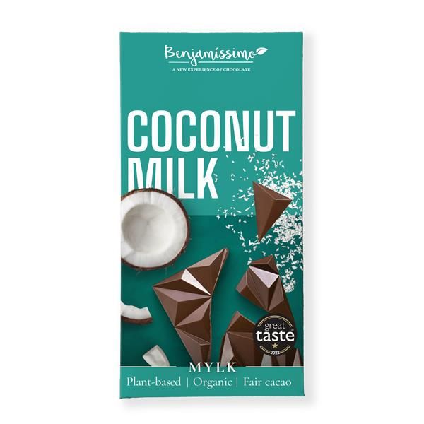 Bio Chocolate Com Leite Coco Sg 60G
