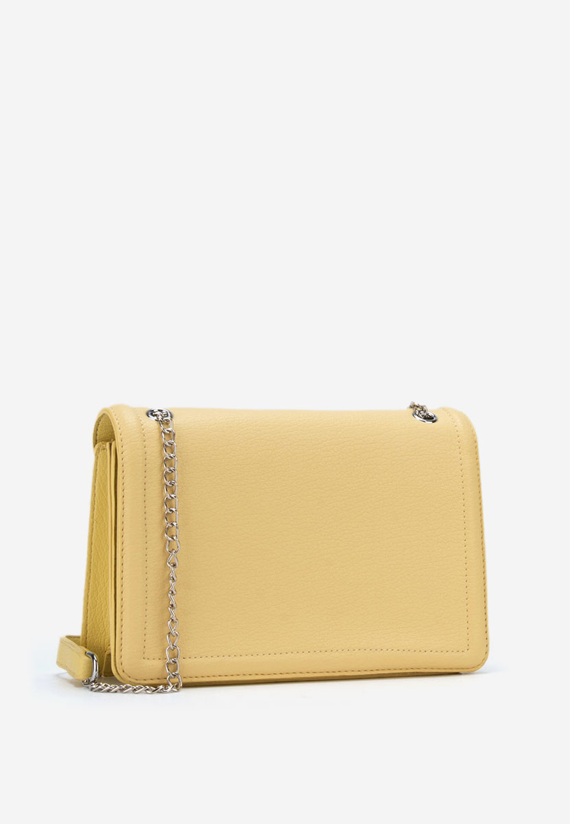 Sac bandoulière femme jaune Elianna