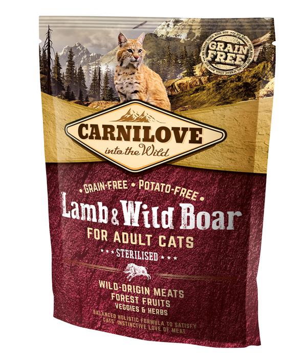 Carnilove Trockenfutter für Katzen Sterilised