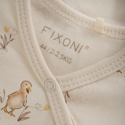 Fixoni Prematur Pyjamaser 2-Pack Str. 32, Brun