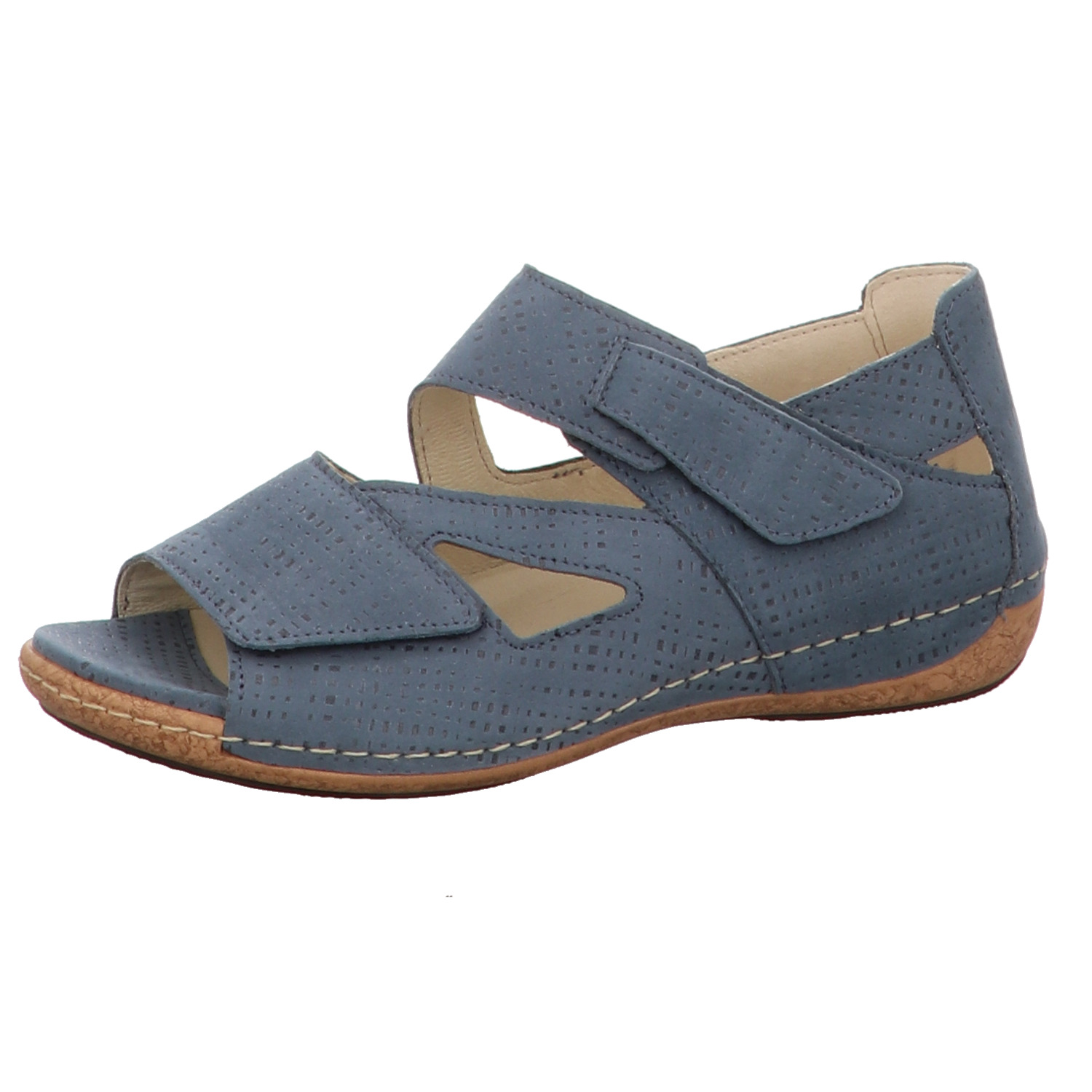 Waldläufer Sandalette blau