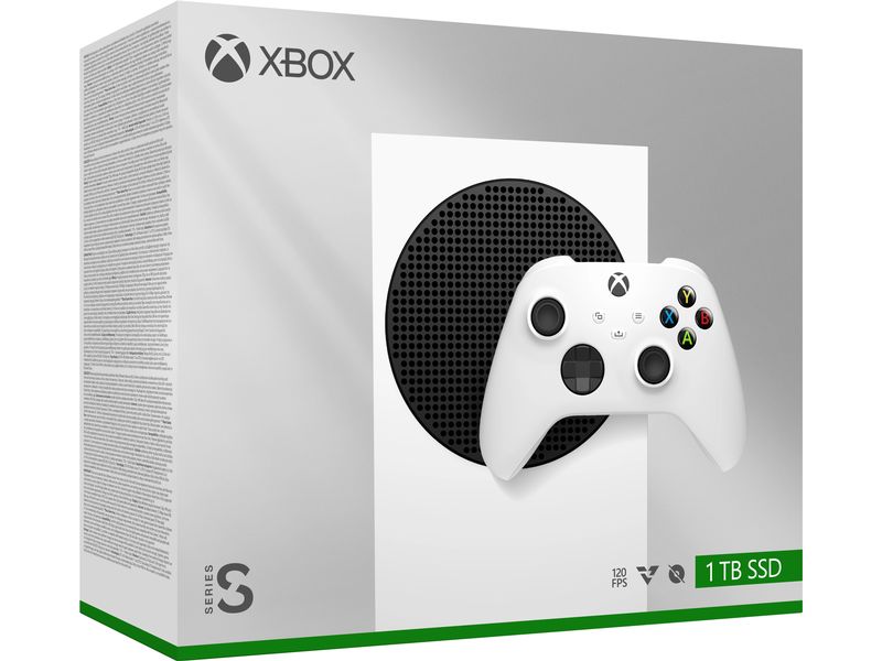 Microsoft Spielkonsole Xbox Series S 1 TB Spielkonsole für Gaming mit bis zu 120 Bildern pro Sekunde