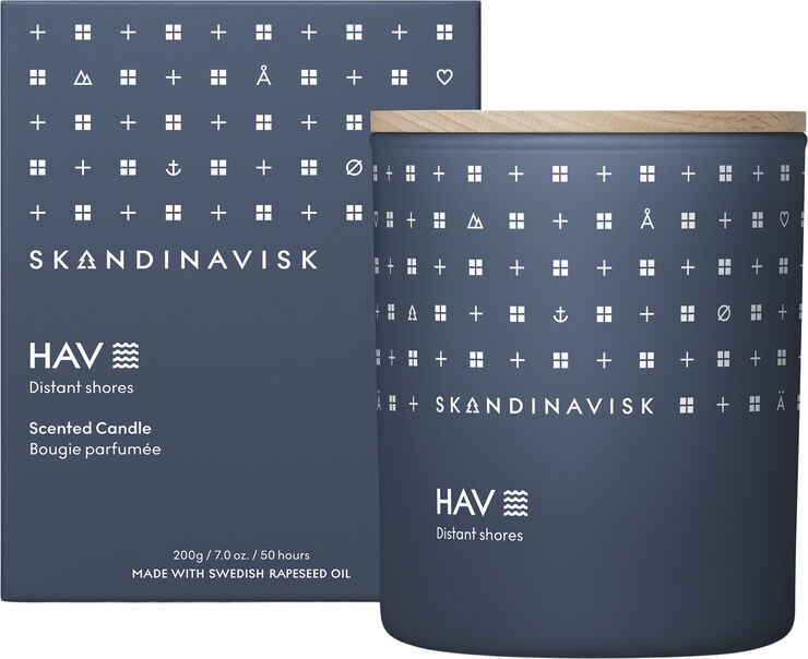 Skandinavisk HAV Scented Candle w Lid 200g