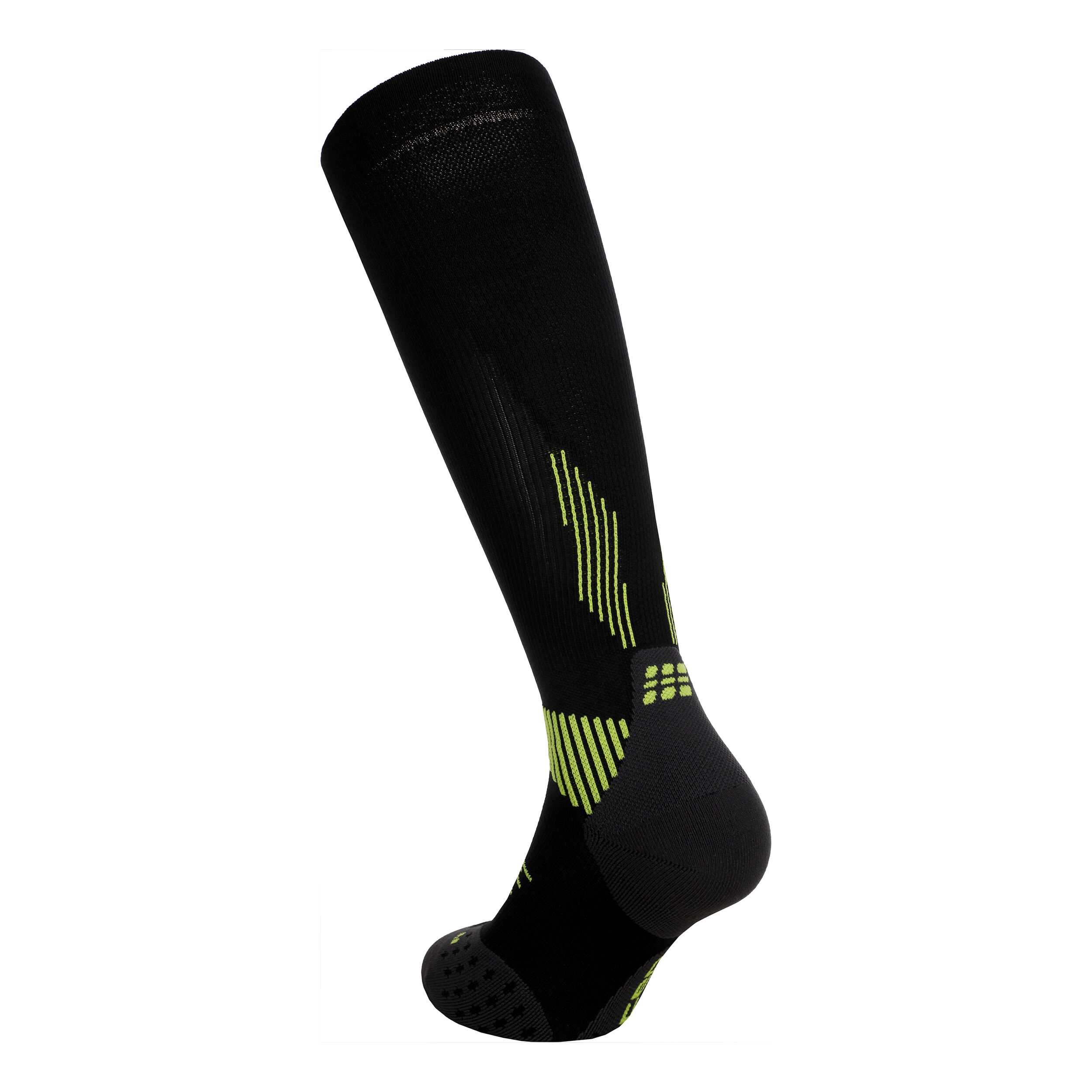 CEP Core Tall 5.0 Chaussettes De Compression Hommes - Noir , Jaune Lemon