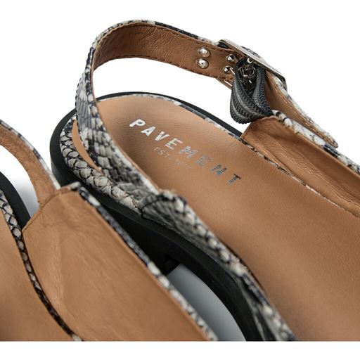 Pavement Saso Slingback Snake Ballerinasko, Snake, 40