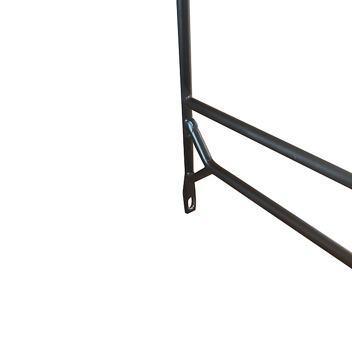 Échelle murale pour rangement modulable ouvert GoodHome Rigga noir H. 129 cm