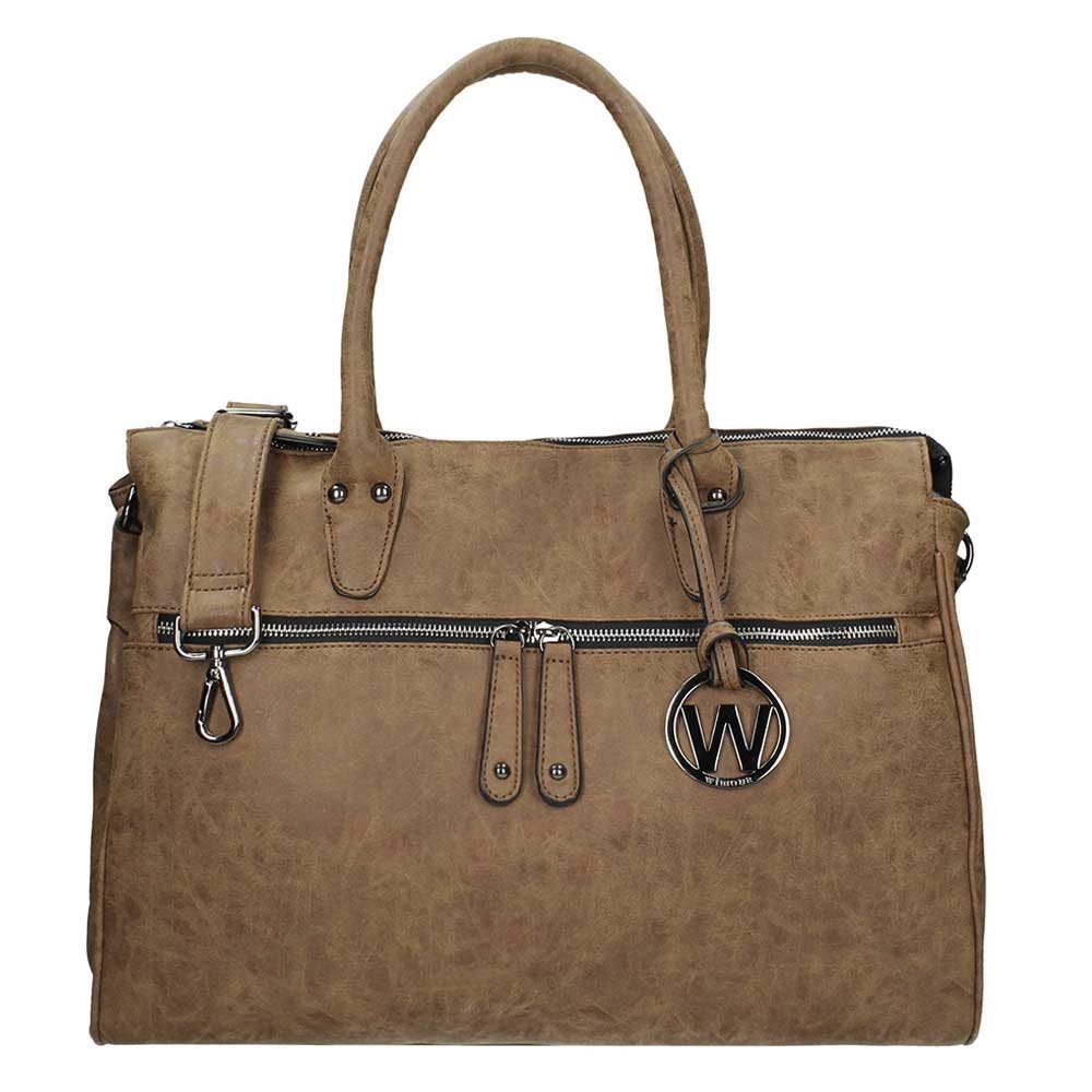 Wimona Fabiana Dames Laptoptas taupe