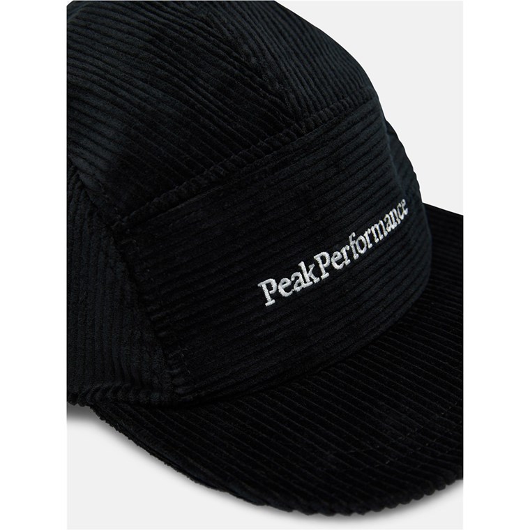 Peak Performance Cord Cap Black