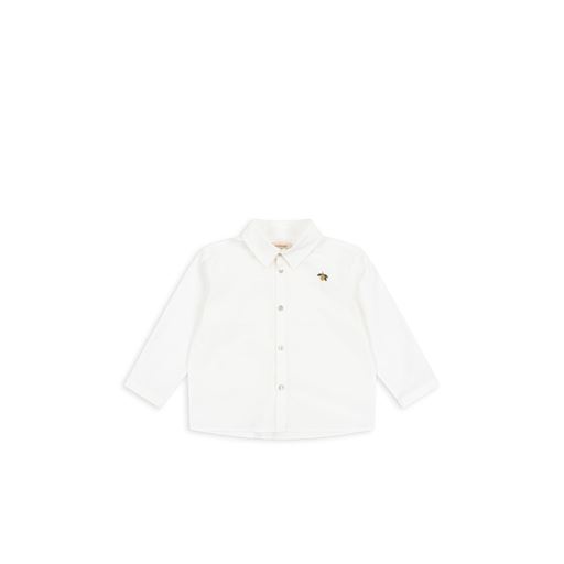 Konges Sløjd Rolf Skjorte, Optic White, 104 cm