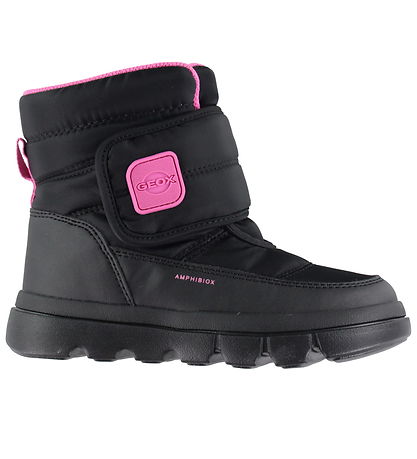 Geox VinterStøvler - Willaboom - Sort/Fuchsia