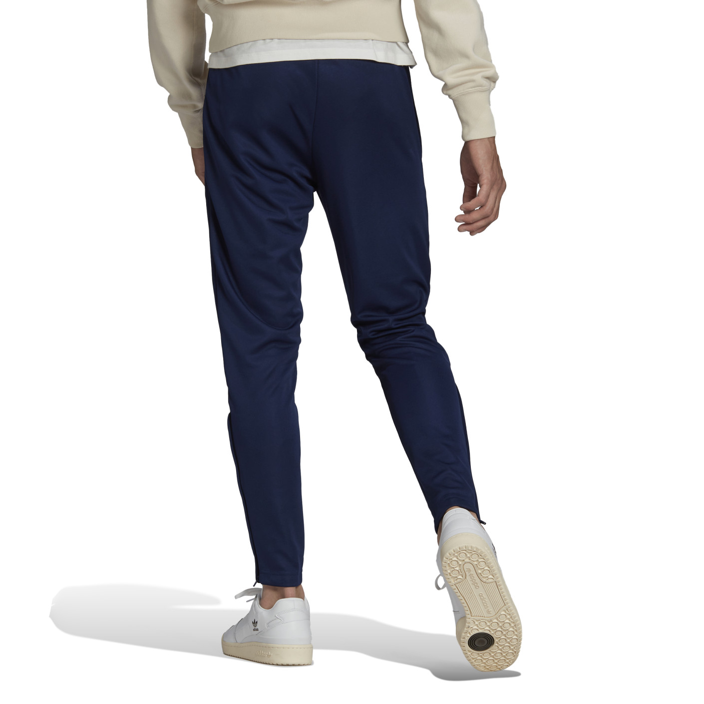 Adidas Entrada 22 Trainingsbroek Donkerblauw Wit