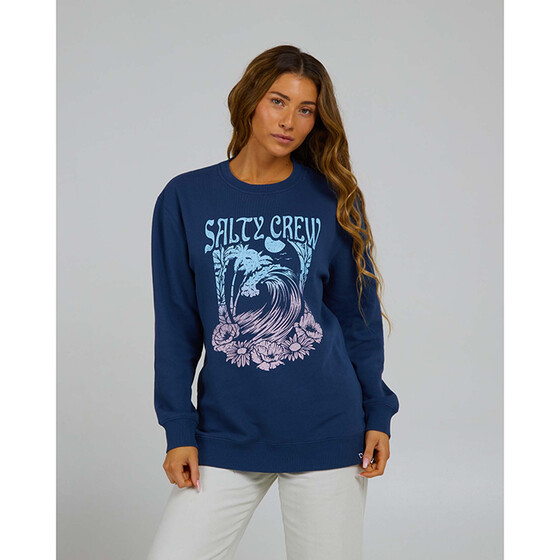 Salty Crew Big Wave Crew Denim Women FA24